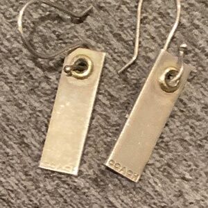 Coach earrings